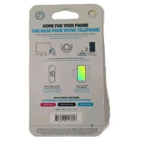 POPSOCKETS POPGRIP & POPMOUNT Phone Grip & Stand w/Swappable Tortuga Pop Socket - Picture 8 of 8